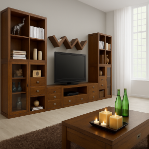 Apilable Colonial Caoba