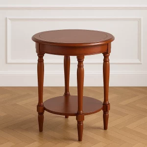 Velador 4 patas Caoba con limoncillo