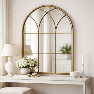 Espejo Forja Mod. Gótico Oro Envejecido